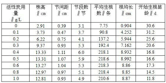 A kind of culture method of Rhodiola rosea aseptic seedling with well-developed root system