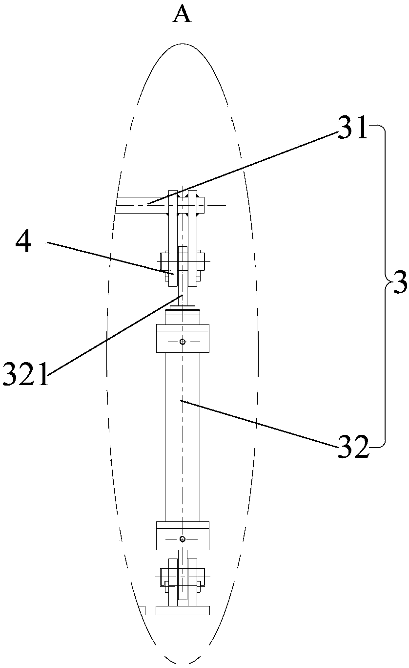 Swing electric arc furnace door