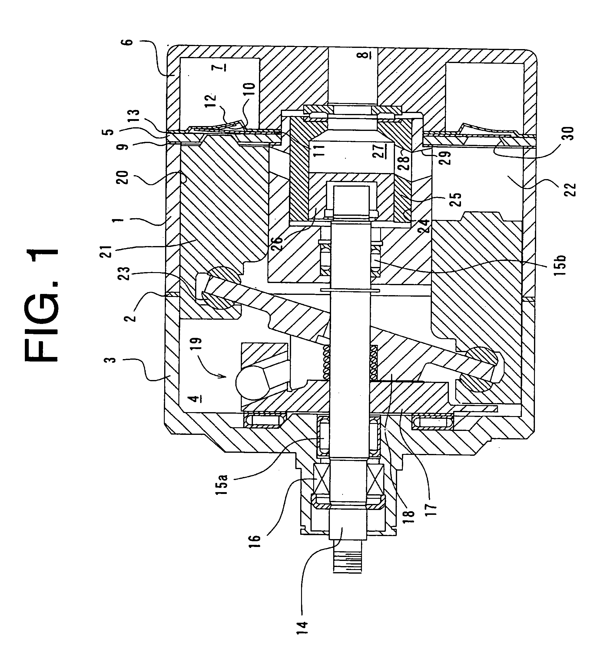 Discharge valve mechanism in compressor