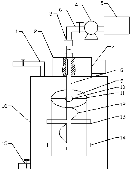 Rapid vortex-free neutralization device for electroplating wastewater