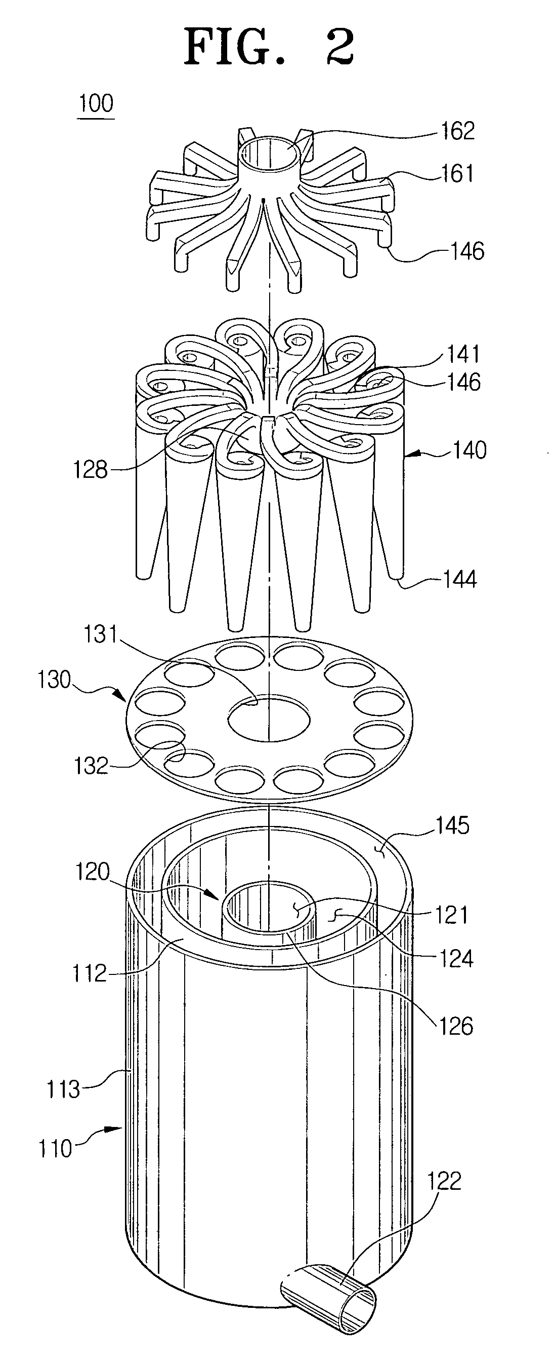 Cyclone dust separating apparatus