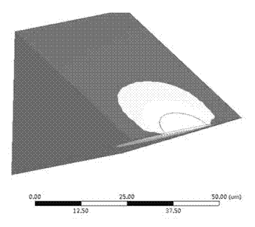 Detection method for interface bonding strength of particle reinforced metal matrix composite material