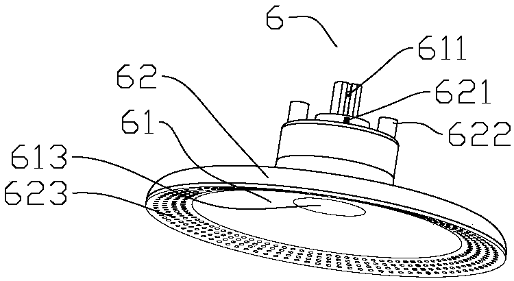 Mammary gland positioning part and mammary gland positioning apparatus