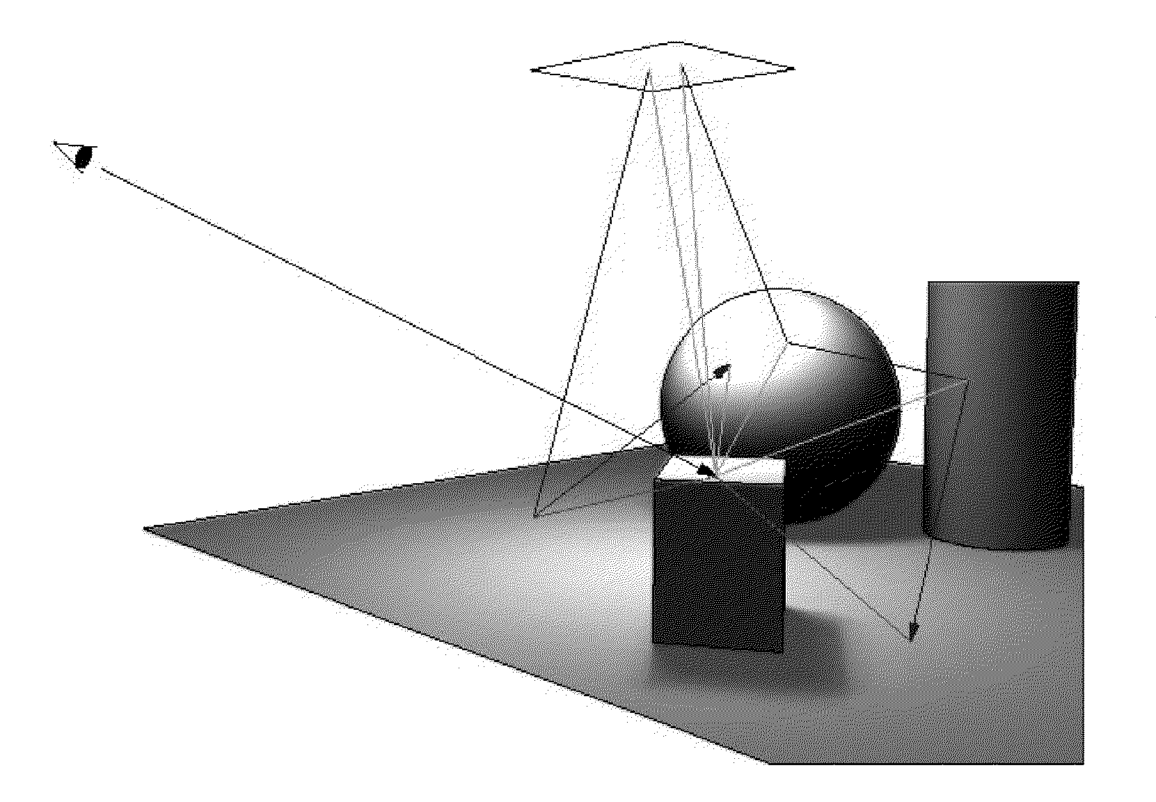 Quasi-monte carlo light transport simulation by efficient ray tracing