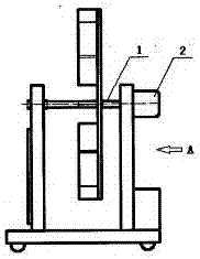 Gas flow rate and pressure relationship demonstration instrument