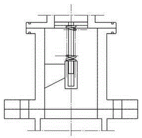 Oil return preventing valve device for mechanical pump