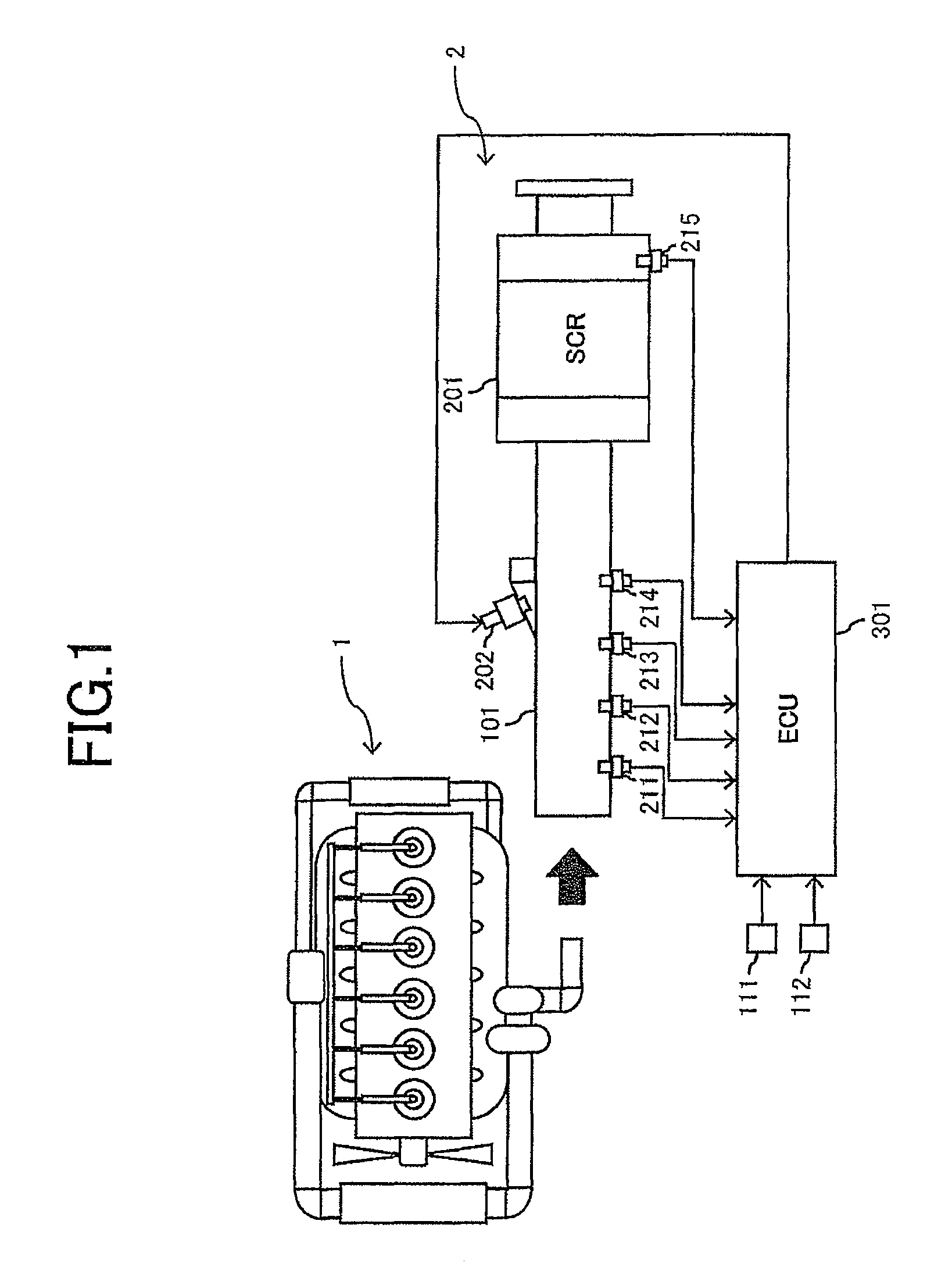 Engine exhaust purification device