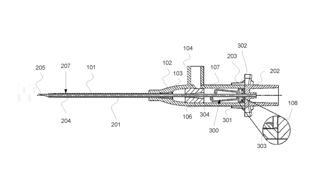 Needle hub and iv catheter system comprising such needle hub