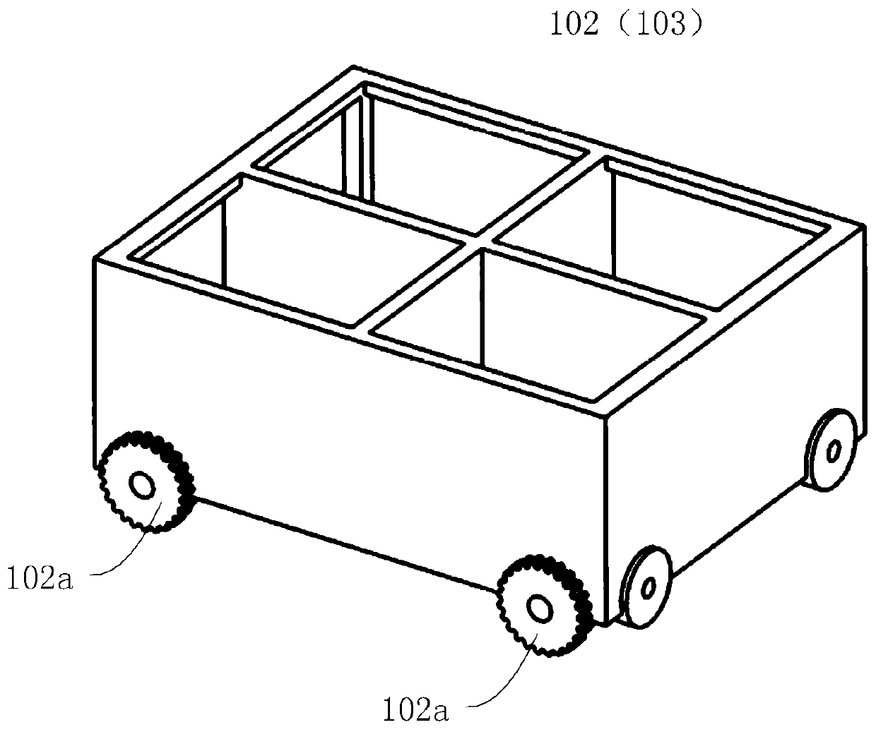 Storing and goods sorting system and control method and device for goods sorting