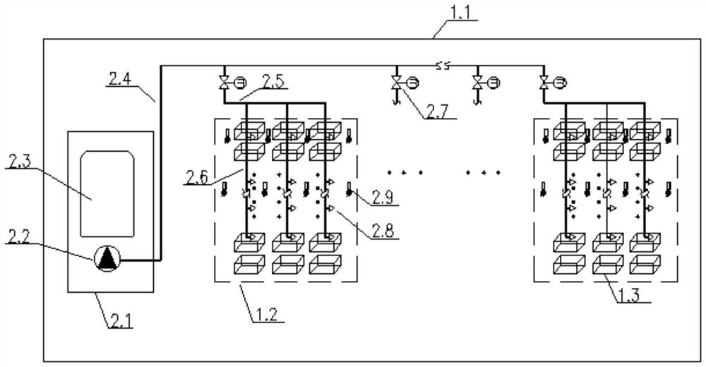 Perfluorohexanone fire extinguishing method suitable for lithium iron phosphate energy storage battery prefabricated cabin