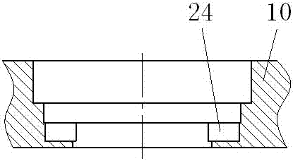 A self-circulating lubrication method and device for a positive and negative alternate rotation vertical reducer