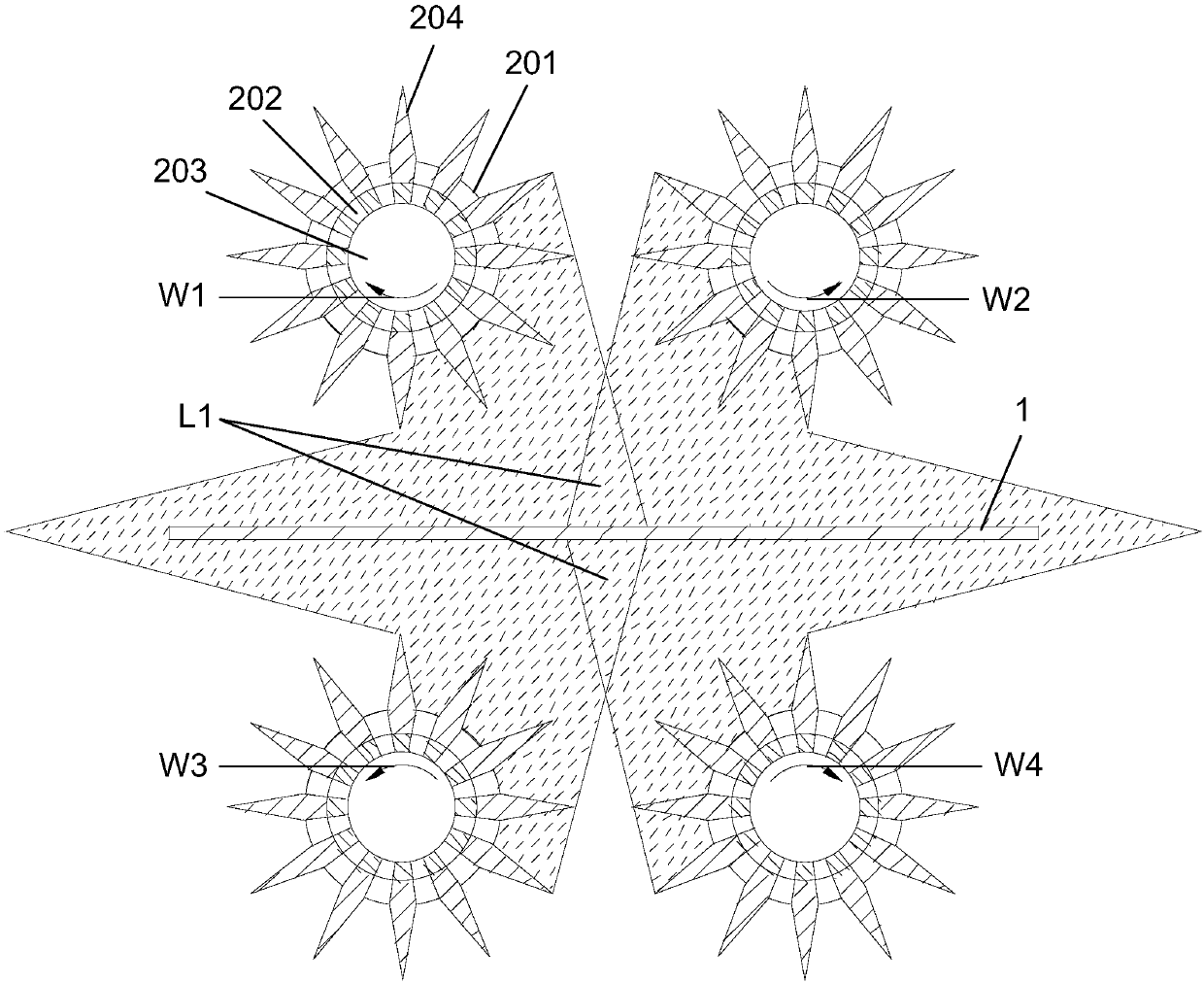 Cast-flow cleaning system and method for surface cleaning of cold-rolled steel strip