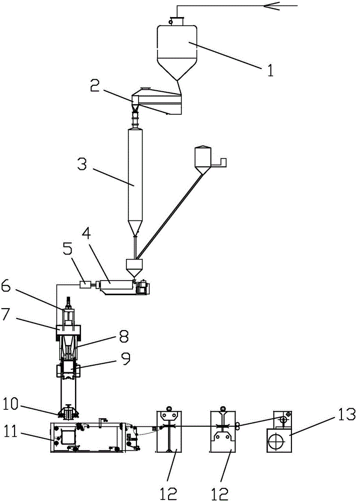 Preparation method of ultraviolet aging resistant polyester spunbonded needle-punched geotextile