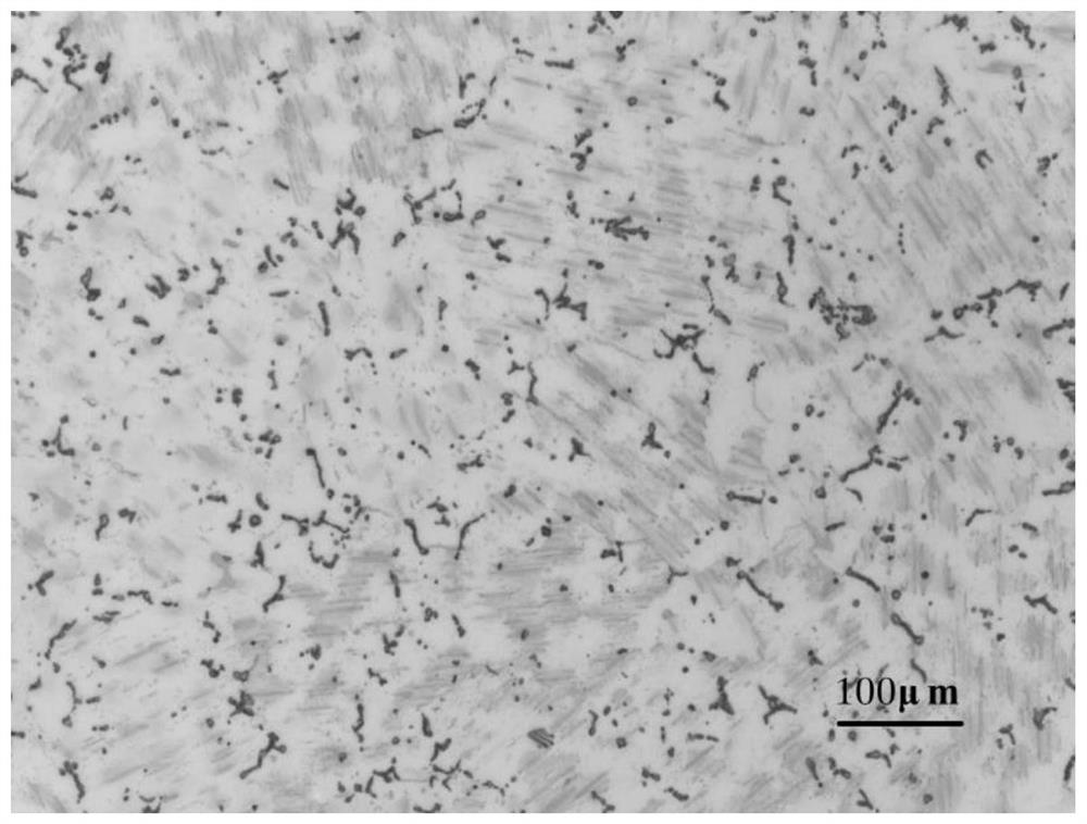 High-strength toughness heat-resistant mg-gd-er alloy suitable for low-pressure casting and its preparation method