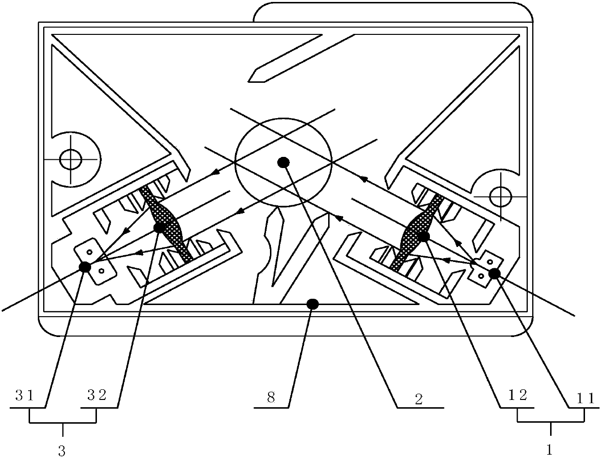 Dust detection device and dust detection method