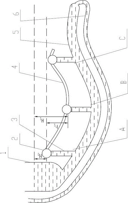 Horizontal multi-point settlement monitoring device and monitoring method based on hydraulic measurement