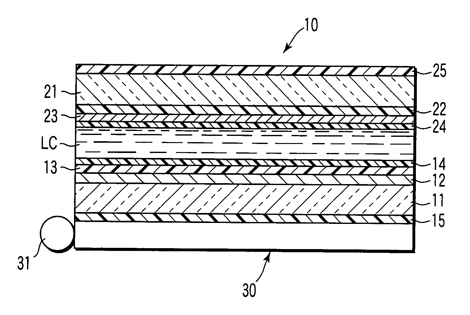 Colored composition for color filters, color filter and liquid crystal display device