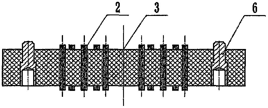 Fuzz button interboard radio frequency connector