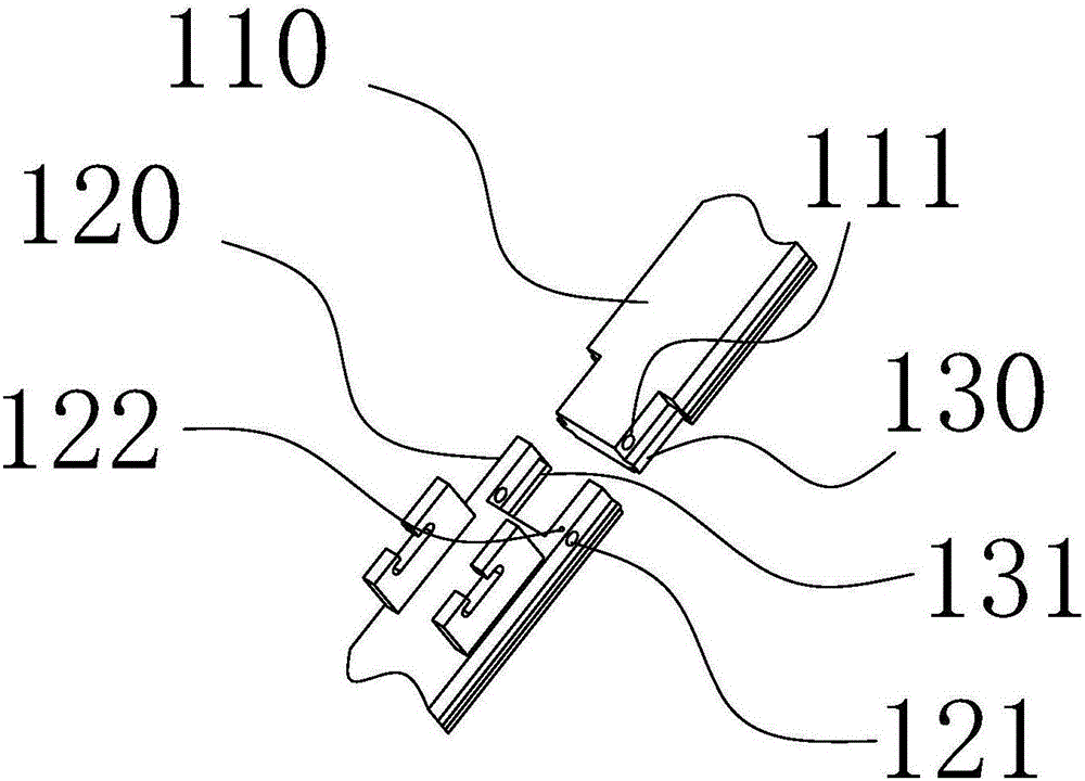 Top-drive guide rail assembly and top-drive guide rail system