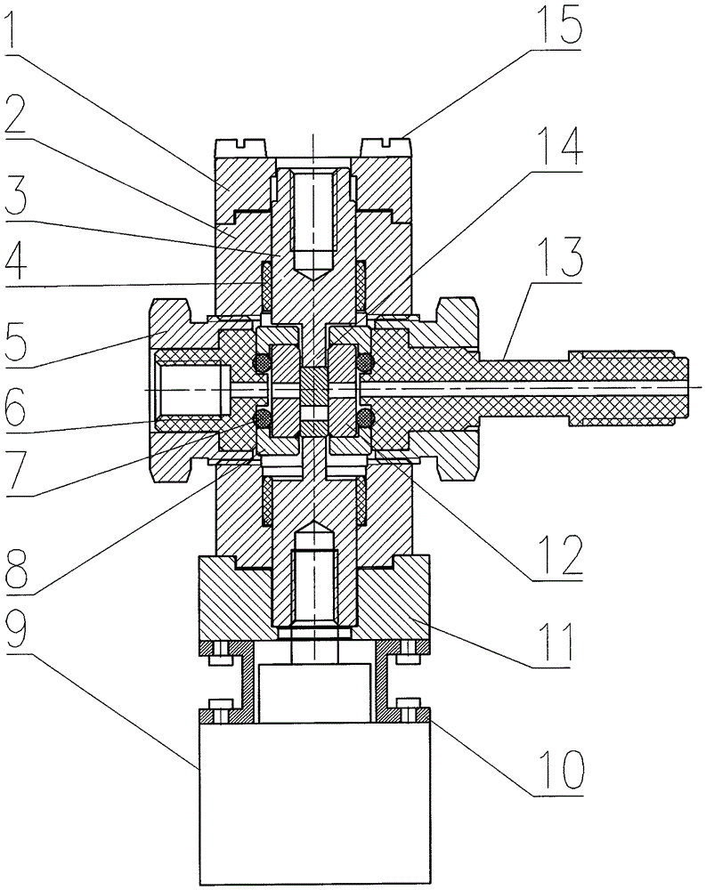 A planar ceramic valve for chemical oxygen demand analyzer