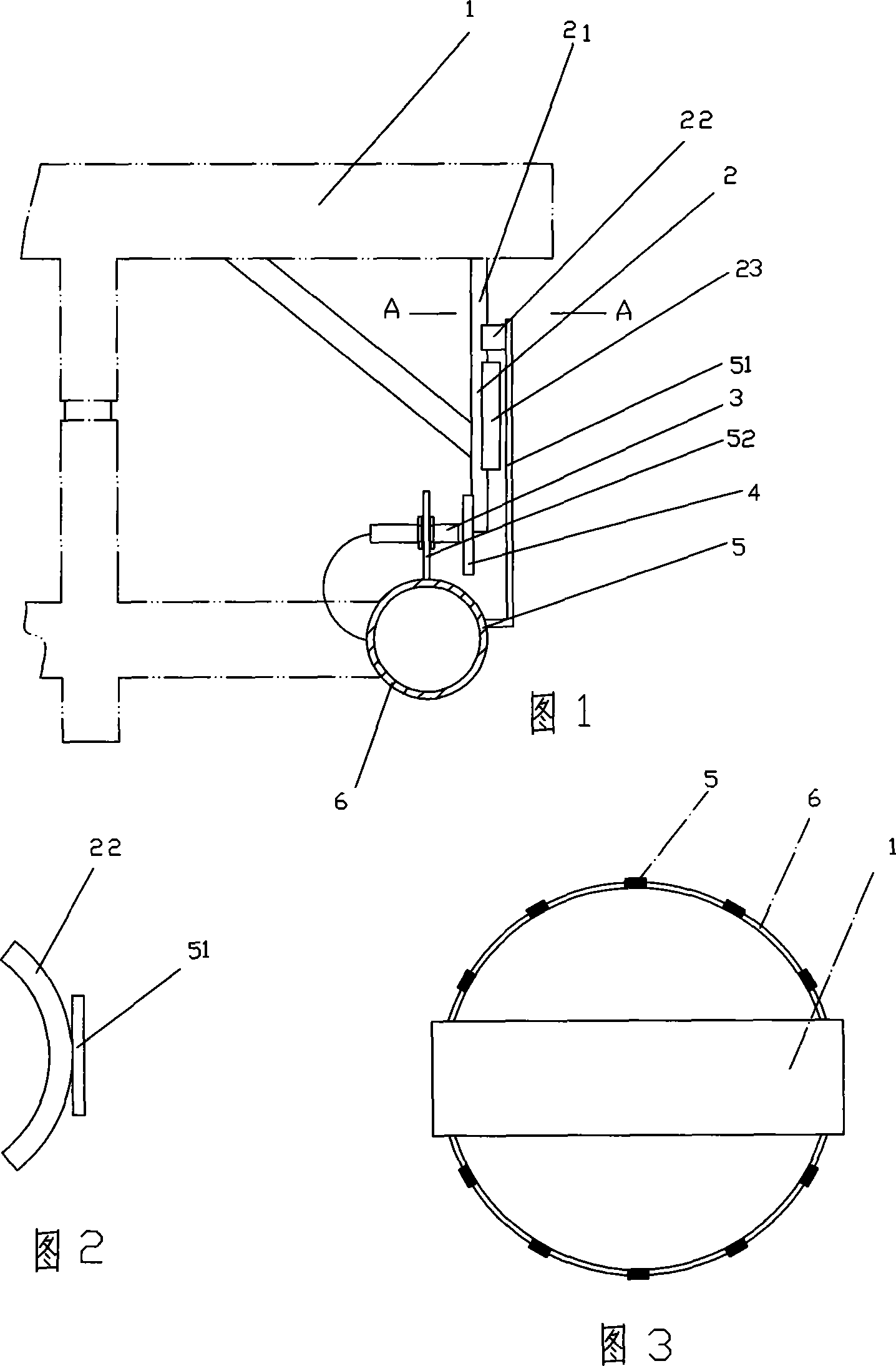 Rotary platform positioning mechanism of stereo parking garage lifting device