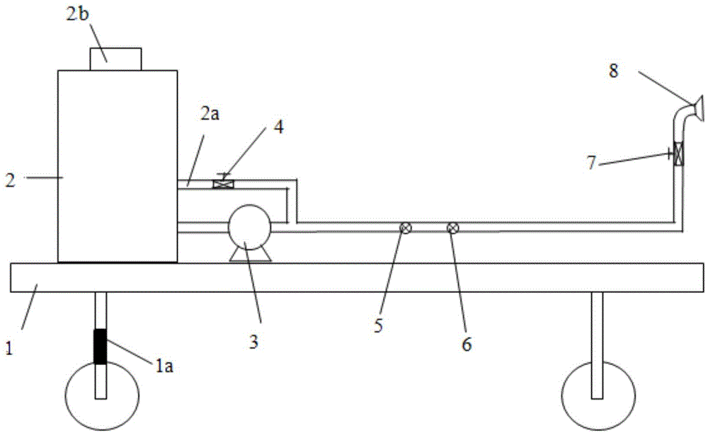 Automatic variable pesticide spraying system and control method thereof