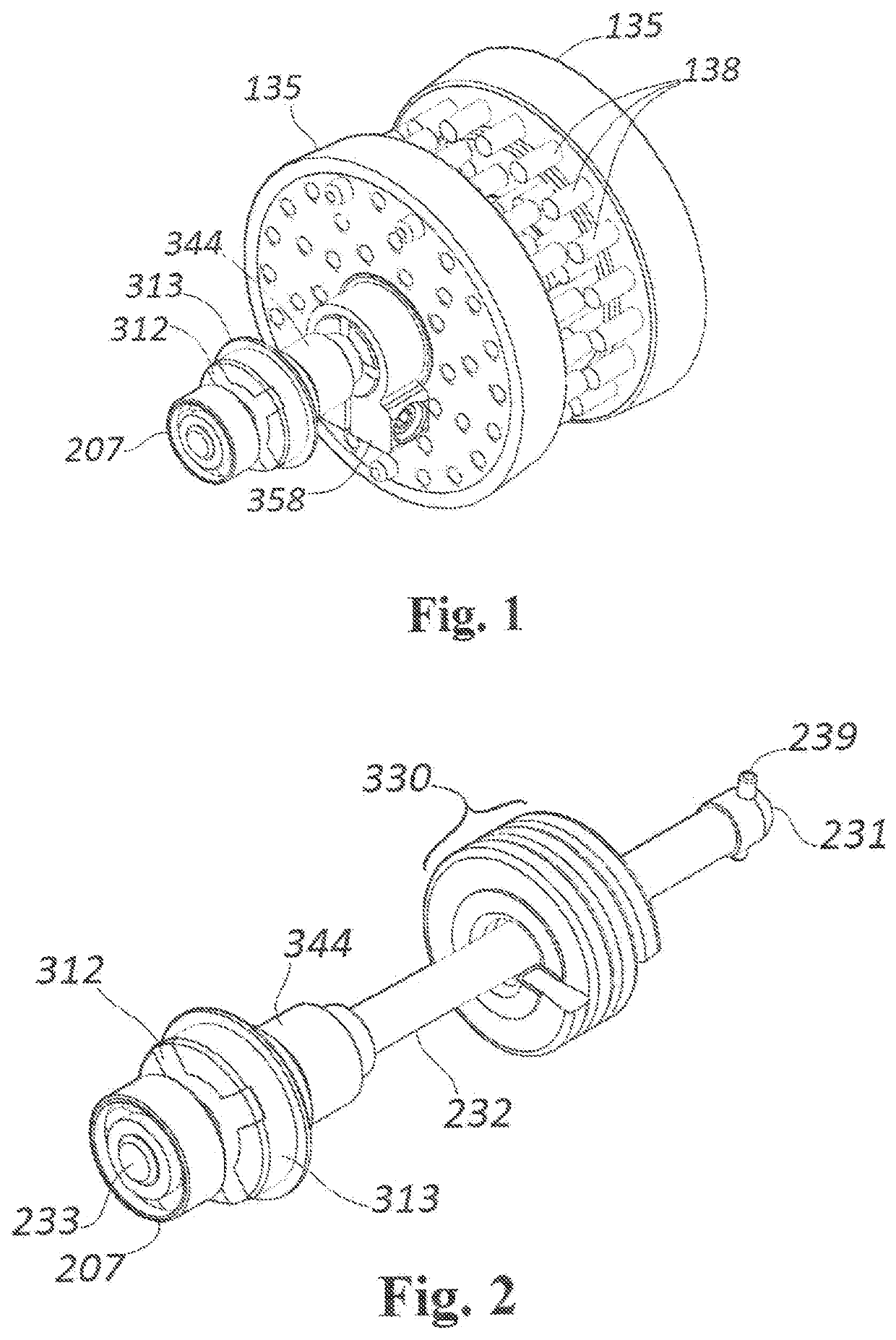 Pruner scrubber rotor assembly