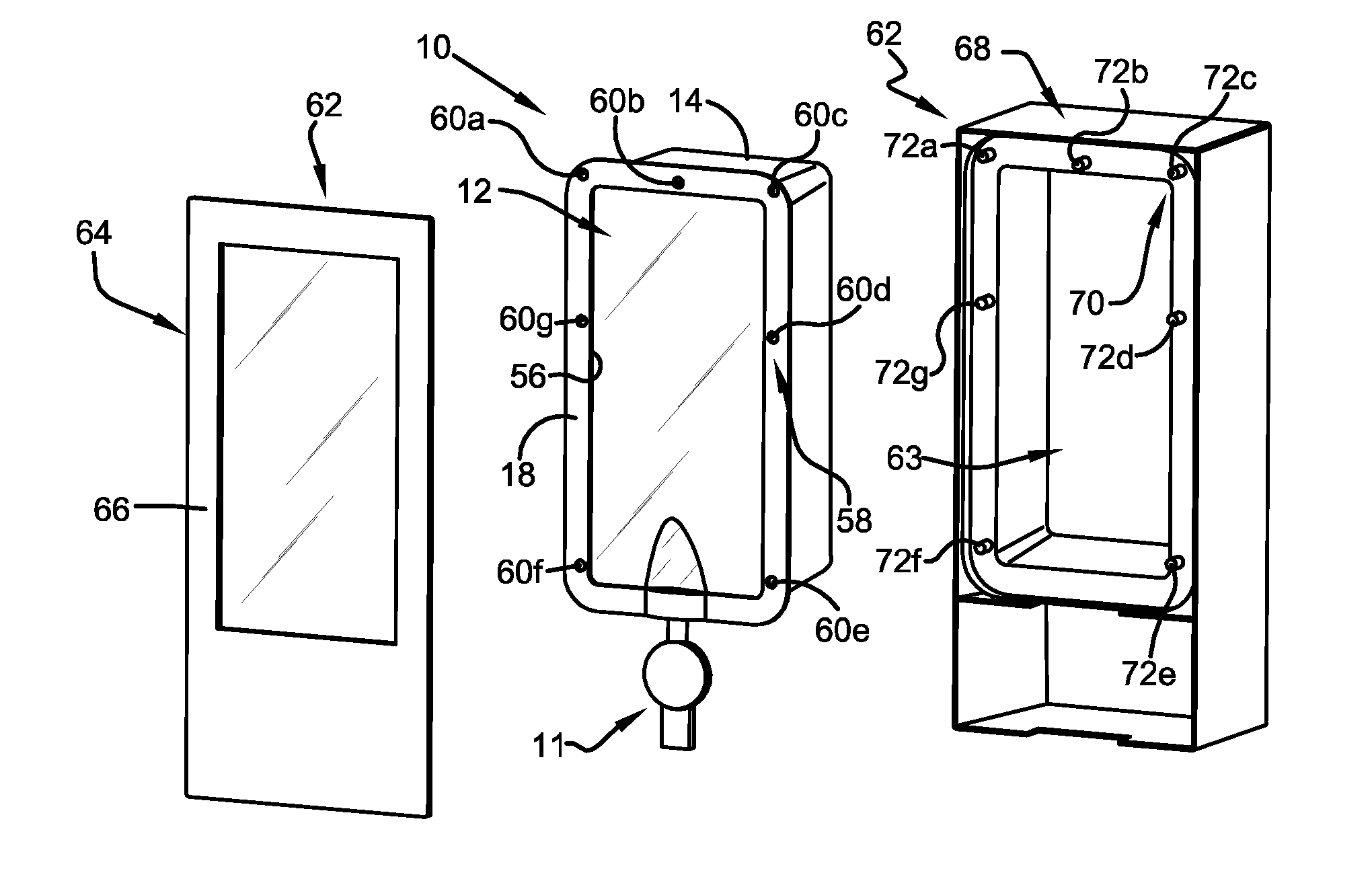 Collapsible container and dispenser employing a collapsible container