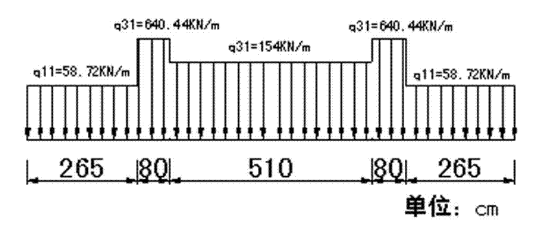 Static-load bracket preloading construction method of continuous beam