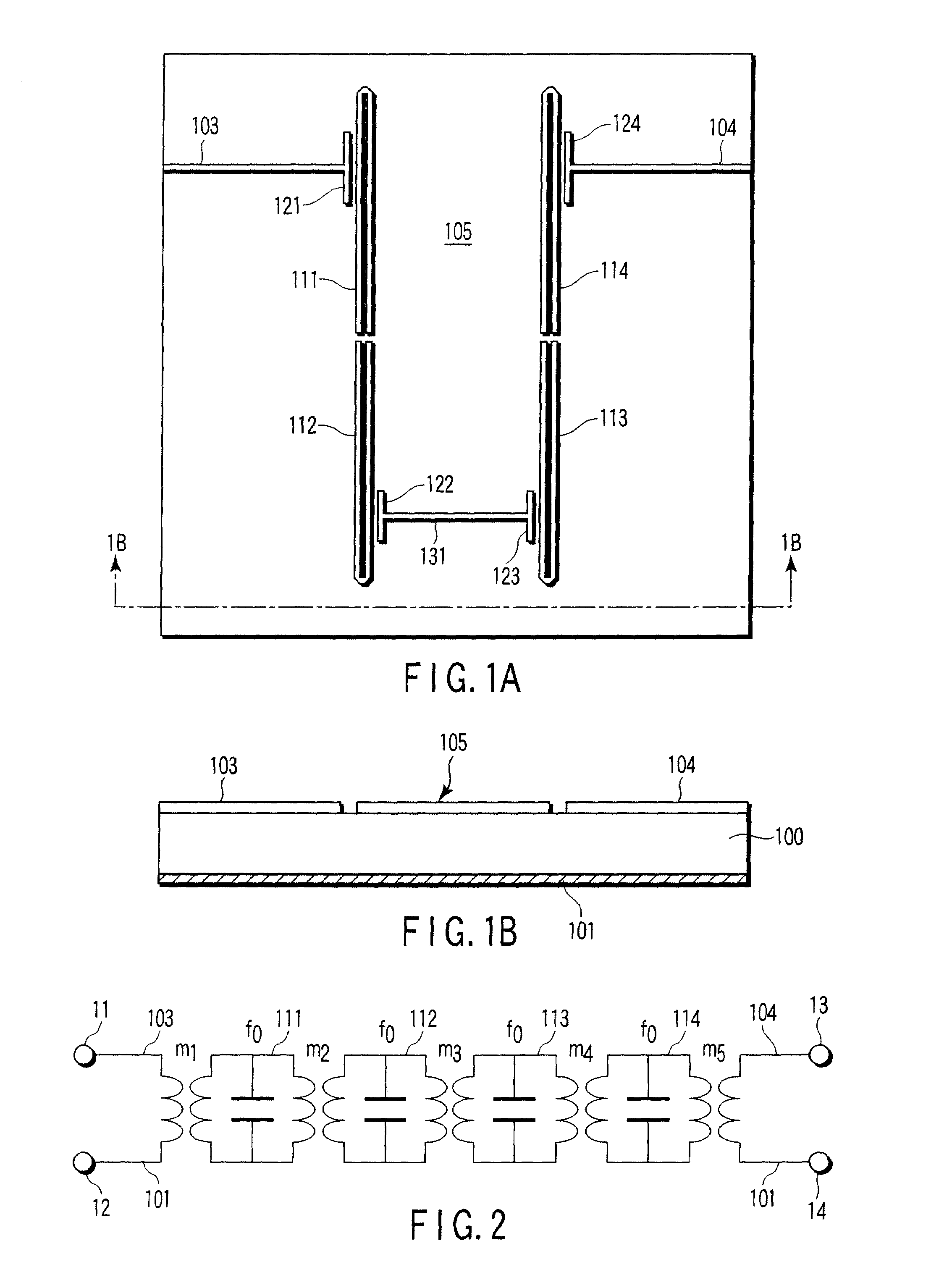 Filter and radio communication device using the same