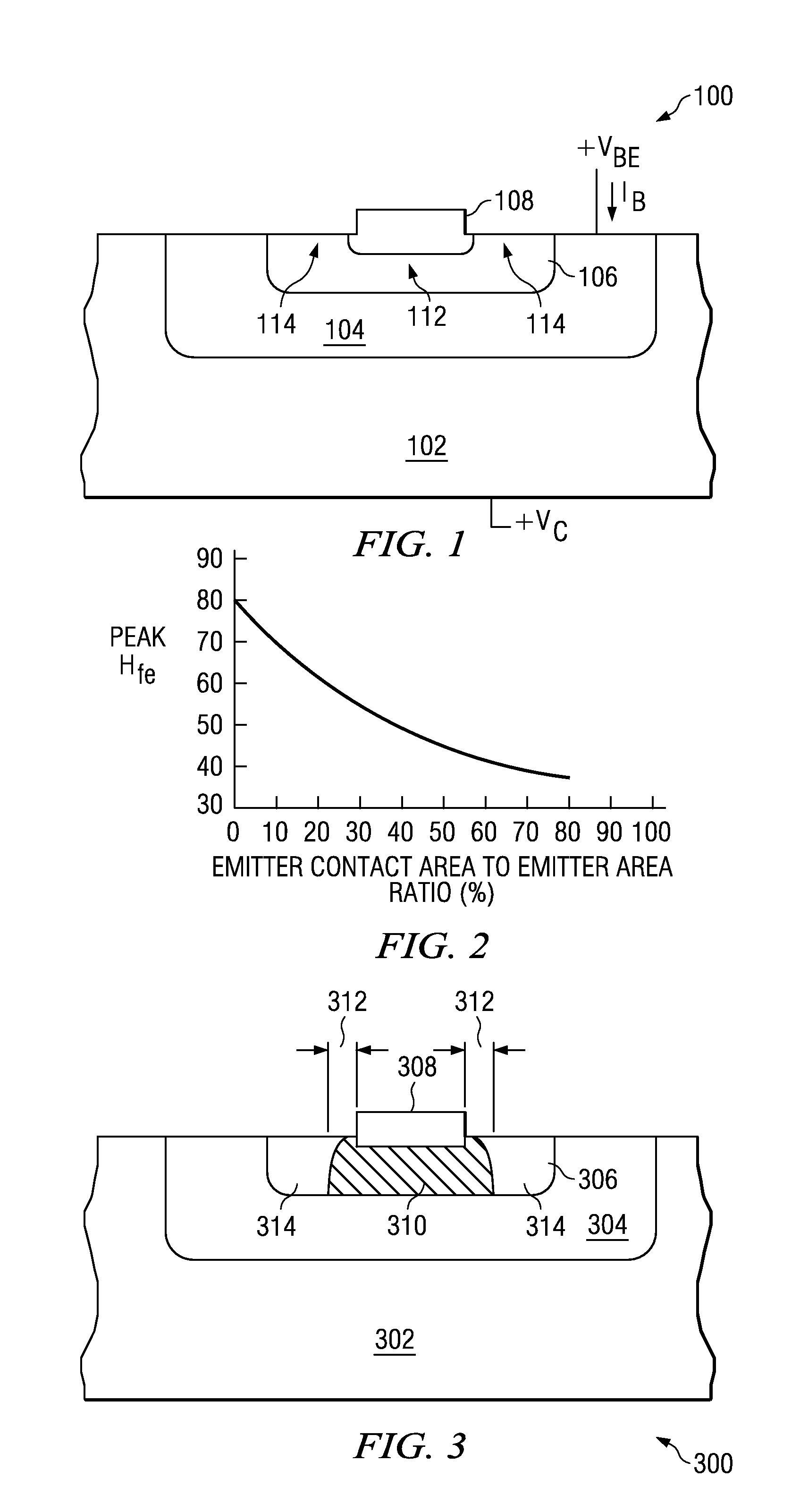 Versatile system for optimizing current gain in bipolar transistor structures