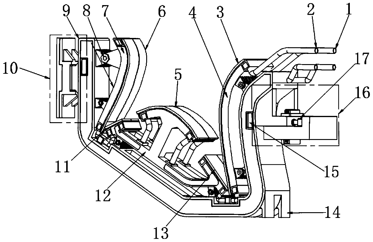 Box locking mechanism suitable for nuclear fusion reactor divertor teleoperation