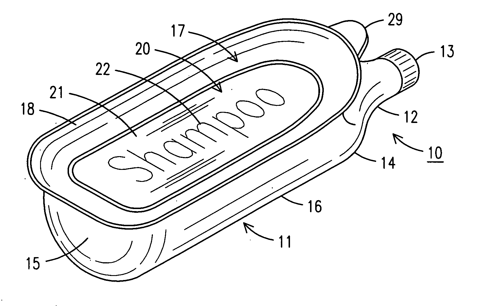 Wall mountable bottle