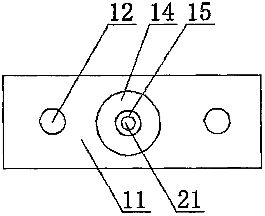 Intelligent terminal circuit structure for information publishing