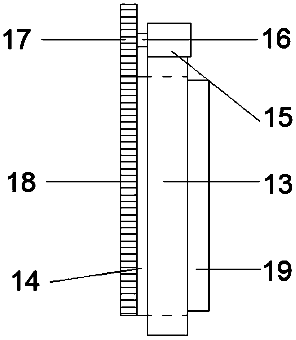 Fixing frame for automobile brake disc processing