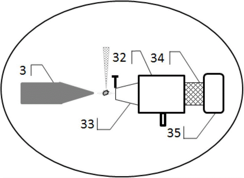 A Laser Probe Analyzer Based on Aerosolization and Resonance Excitation