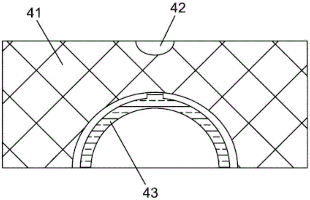 Finish machining device and method for concave surface of optical lens