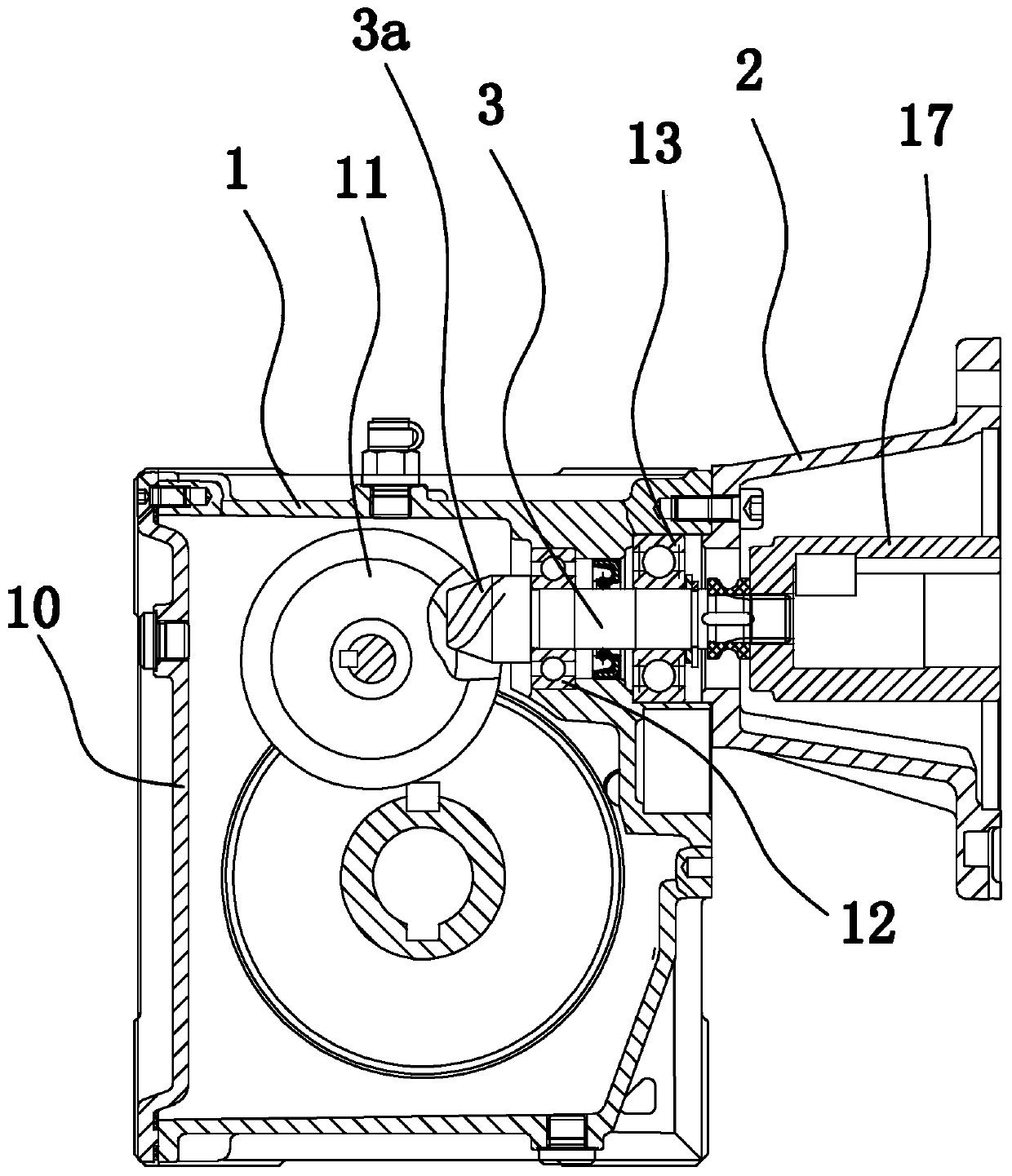 Speed reducer structure