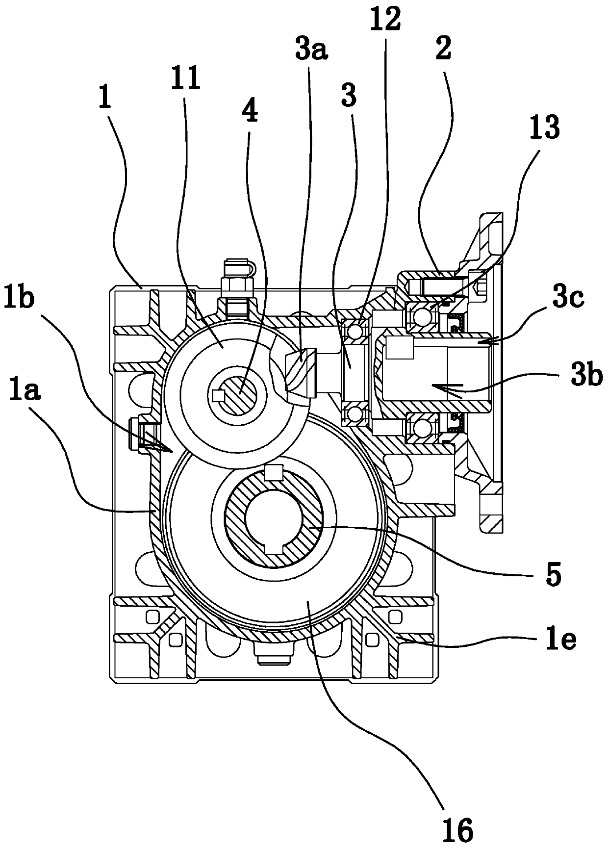 Speed reducer structure