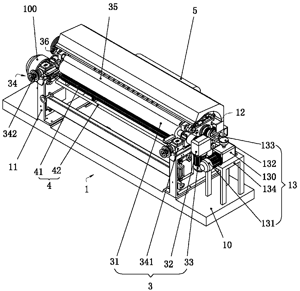 Low temperature precision integrated leather grinding machine