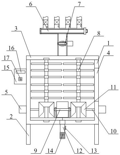 Intelligent mixing device for lubricating oil production