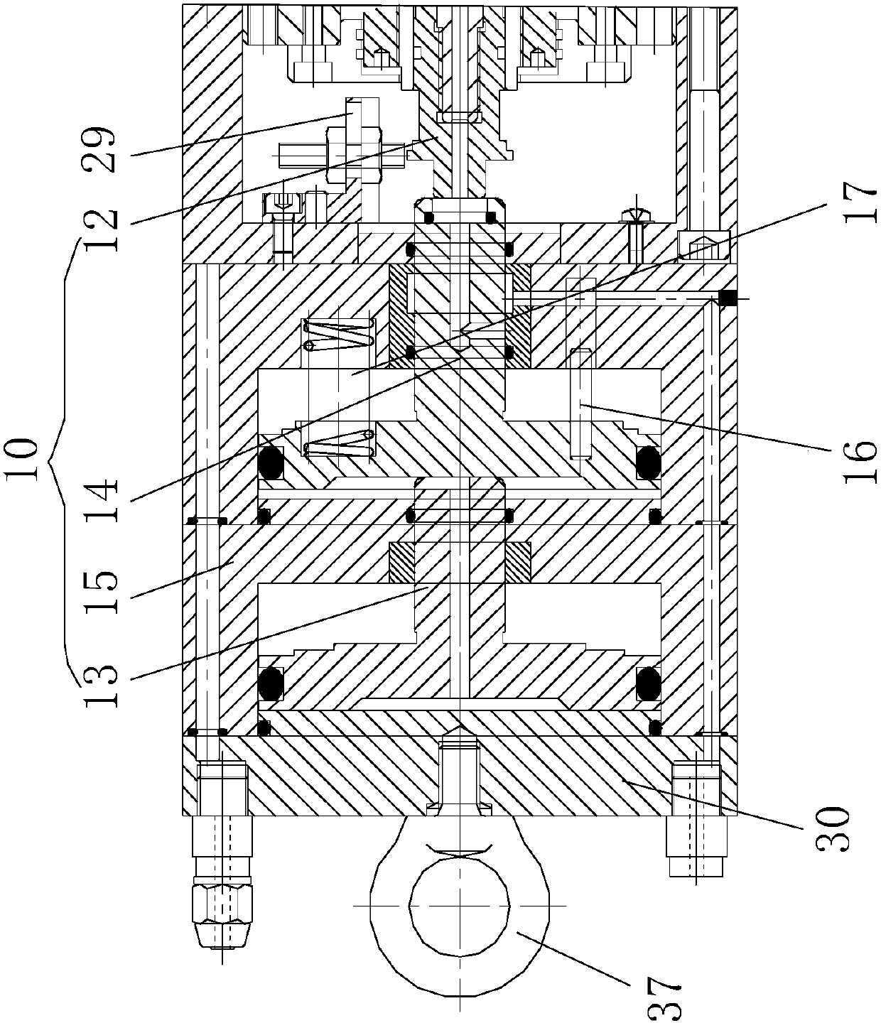 High-speed ultrasonic automatic tool change electric spindle