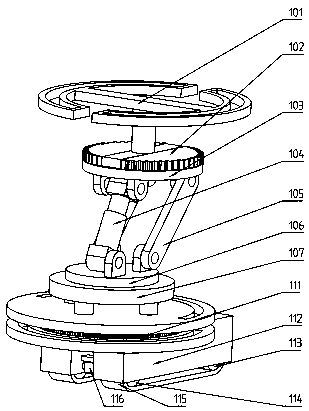 Insulating mounting robot for power distribution cabinet