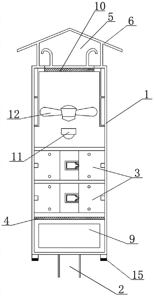 Gas flooding and discharging sterilizer