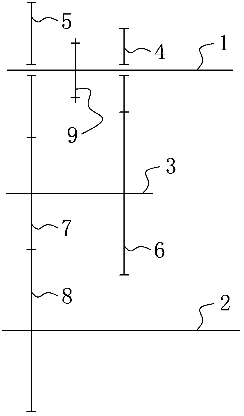 High-low gear conversion decelerator for electric vehicle