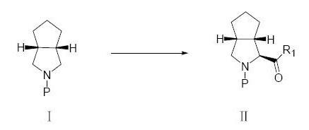 Preparation method of octahydrocyclopenta[c]pyrrole carboxylic acid derivative