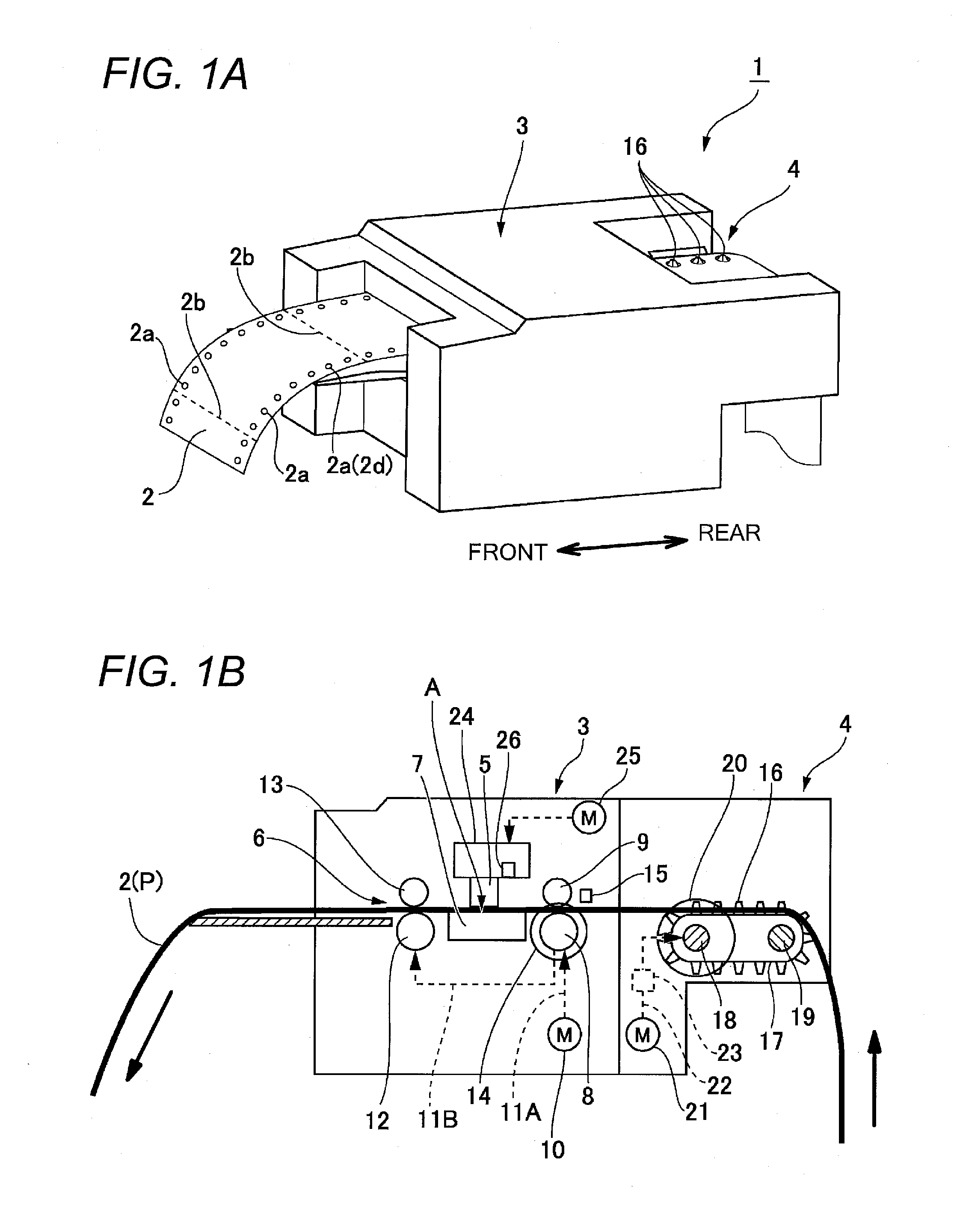 Transfer control method of continuous paper and printer