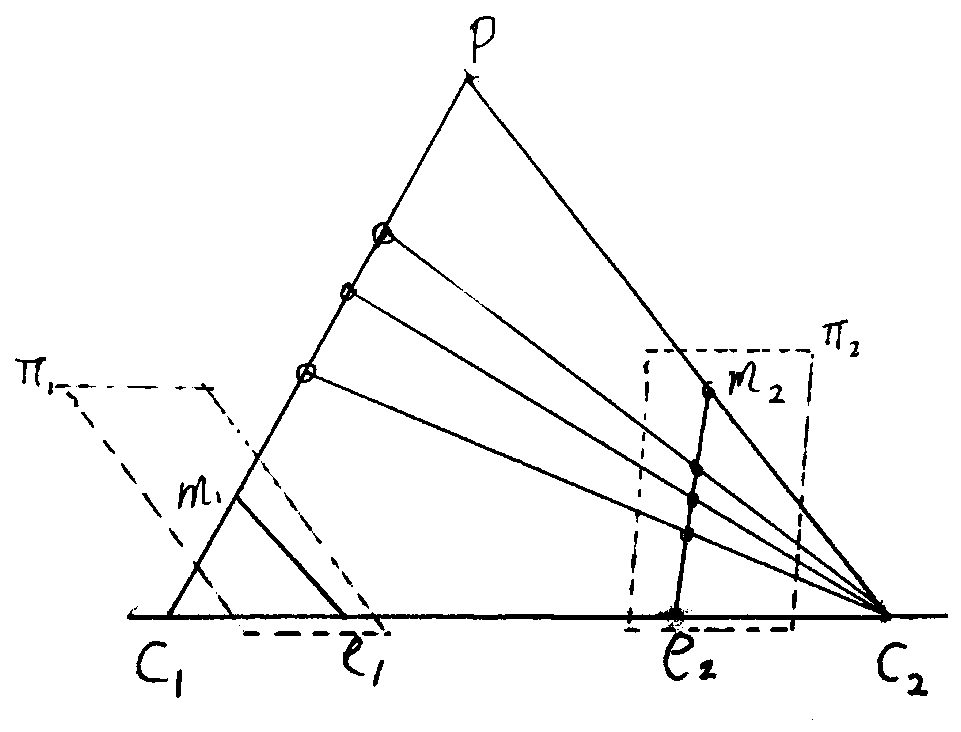 Tire contour measurement method based on camera shooting