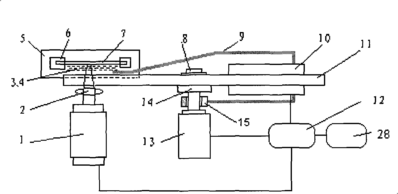 Laser eyeglass protection method and apparatus based on laser composite life-prolonging technique