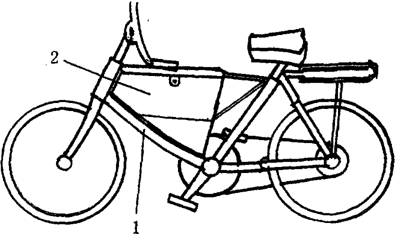 a bicycle